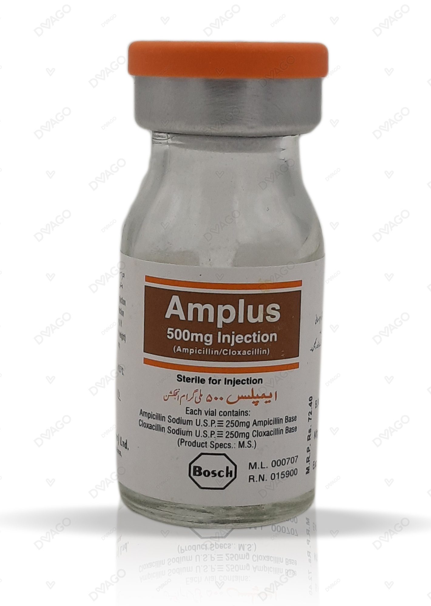 Amplus Im/Iv Injection 500Mg (1 Box = 1 Injection)