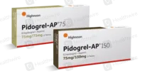Progrel AP 75mg tablets pack for antiplatelet therapy