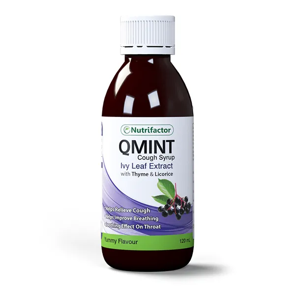 Nutrifactor Qmint Cough Syrup 120Ml