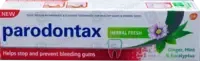 Parodontax Herbal Fresh ginger mint eucalyptus toothpaste 100g tube