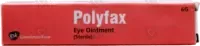 Polyfax 6g eye ointment tube for bacterial eye infections