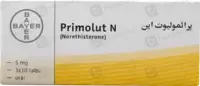 Primolut N 5mg 30 tablets pack for menstrual disorders