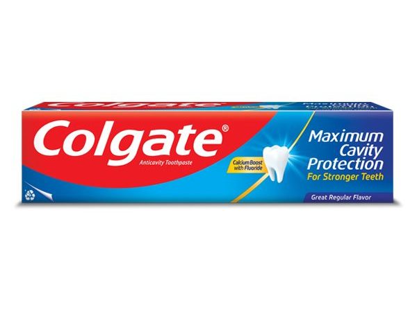 Colgate Maximum Cavity Protection 27g toothpaste pack front view