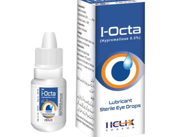 I-Octa 0.3% hypromellose eye drops 10ml front pack