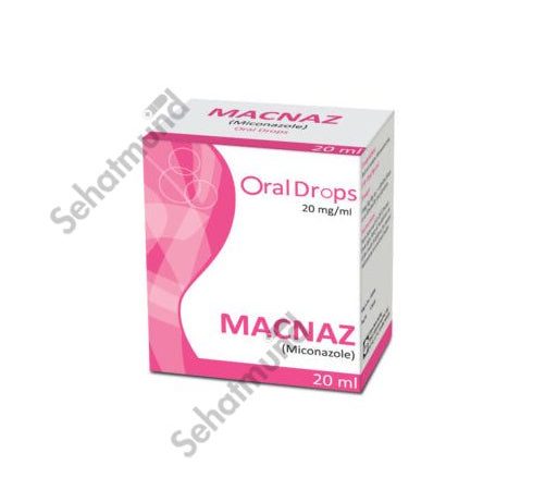 Macnaz 20mg/ml 20ml oral drops bottle pack front view