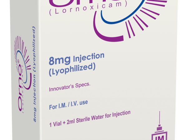 Orno 8mg 2ml vial injection pack by Sami Pharmaceuticals